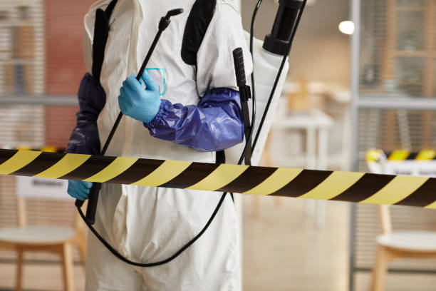Professional Crime Scene Cleanup technician working in Lena, IL